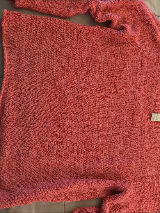 J. Jill Sweaters - J. Jill Coral Scoop Neck Knit Sweater